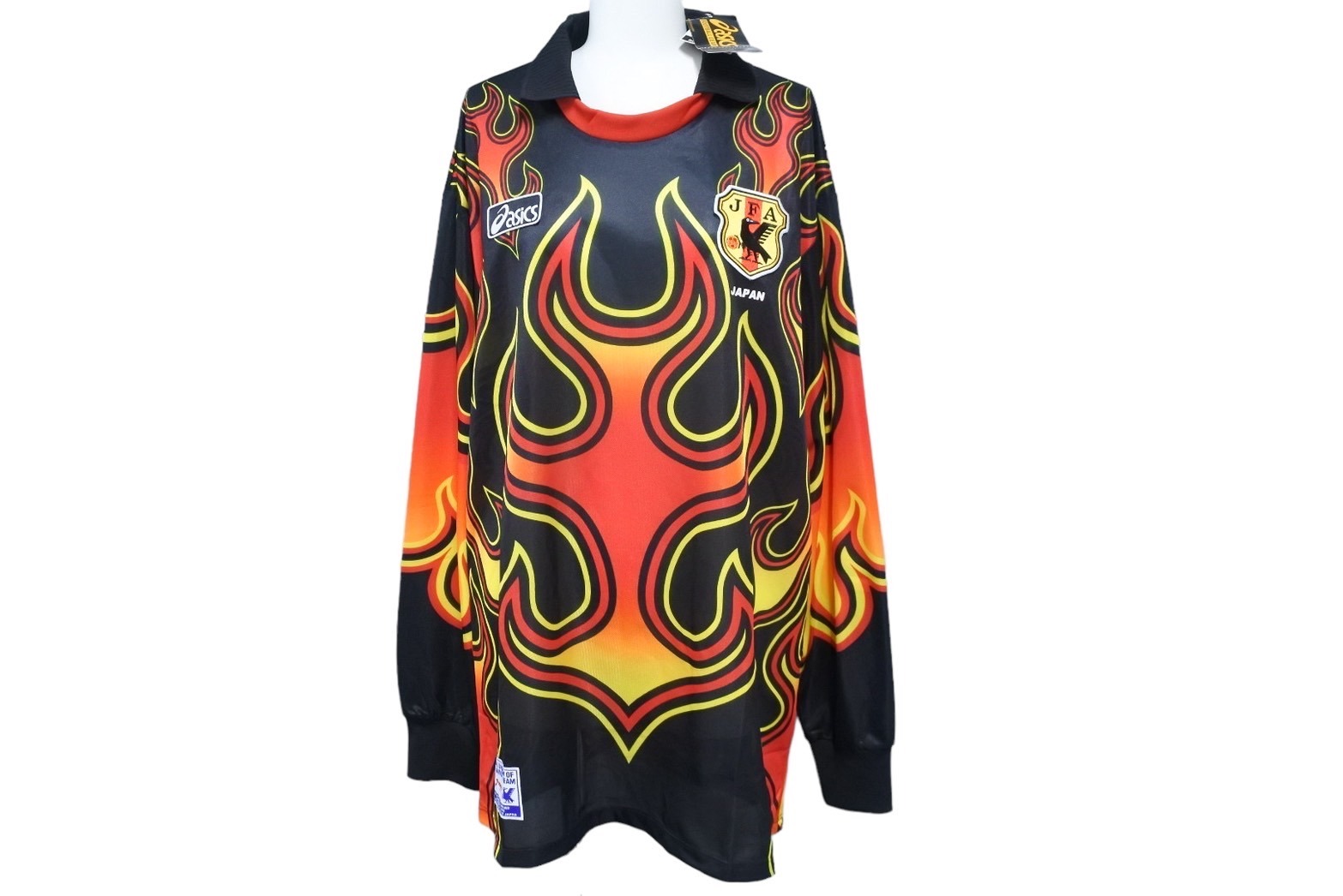 98年 フランスワールドカップ 日本代表 ユニフォーム 炎 日本代表 1998