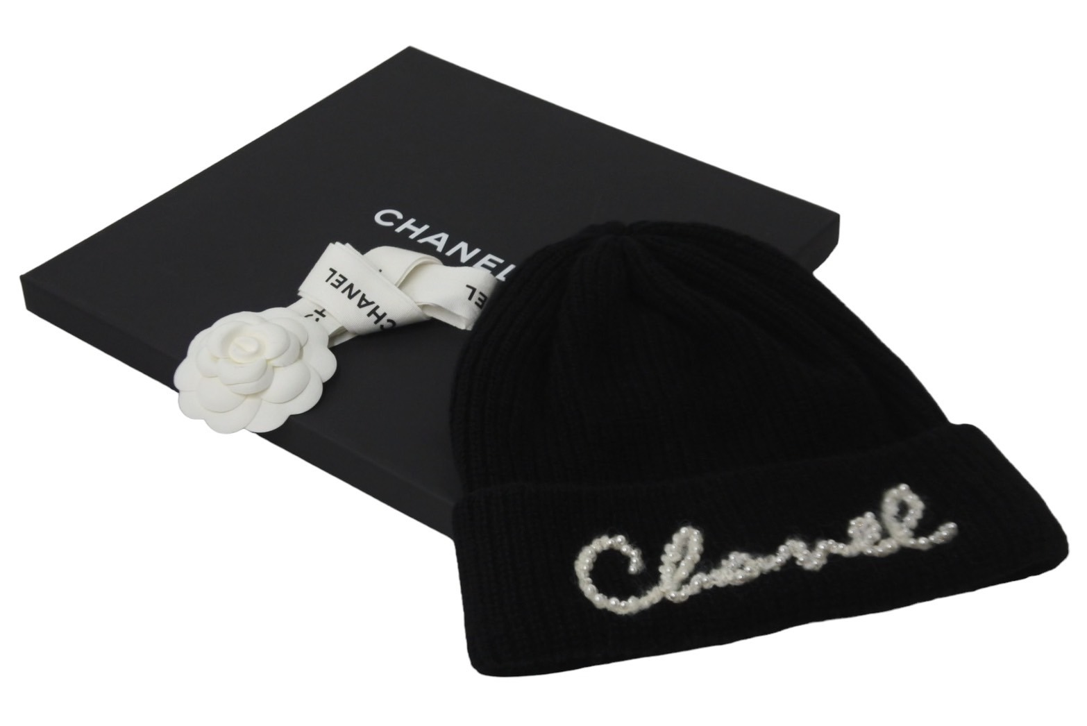 楽天市場】極美品 CHANEL シャネル ニットキャップ ニット帽 帽子 ユニ