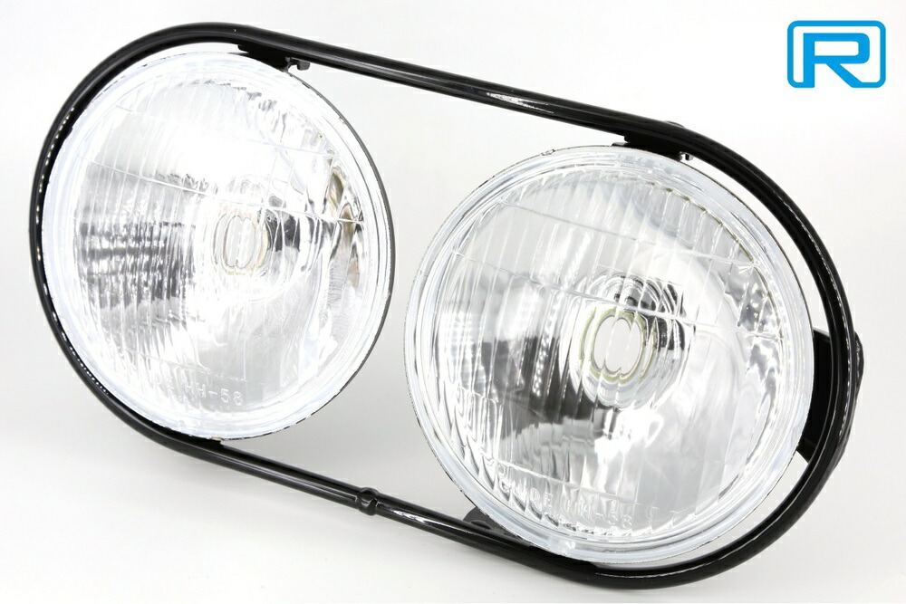 AF58 ズーマー US デカ目ヘッドライト ラッカス ステー リフレクター