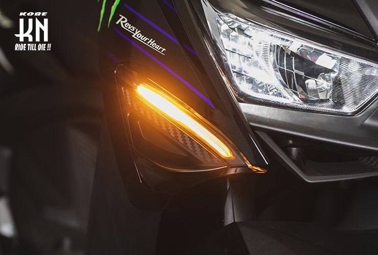 楽天市場】KOSO コーソー LEDシーケンシャルフロントウインカーキット