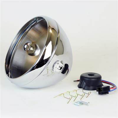 楽天市場】GOODS グッズ 7インチルーカスタイプヘッドライト ヘッド