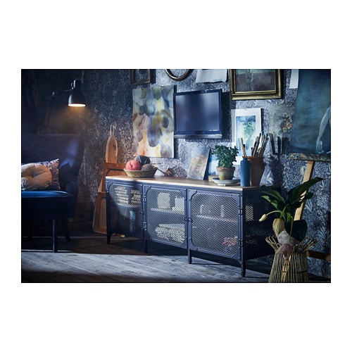 楽天市場】[IKEA/イケア/通販]FJALLBO フィエルボ テレビ台, ブラック