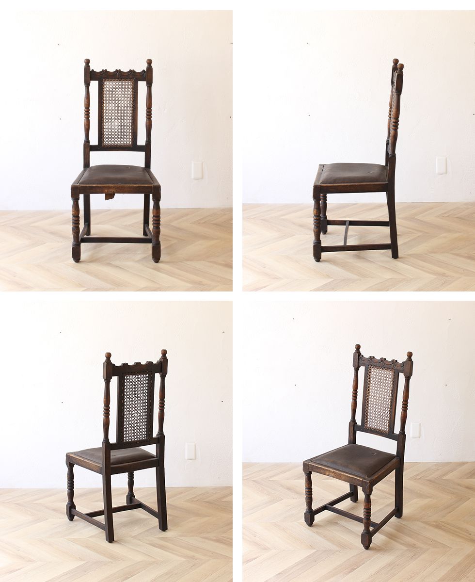楽天市場】アンティーク 家具 本物 ダイニングチェア アンティーク家具