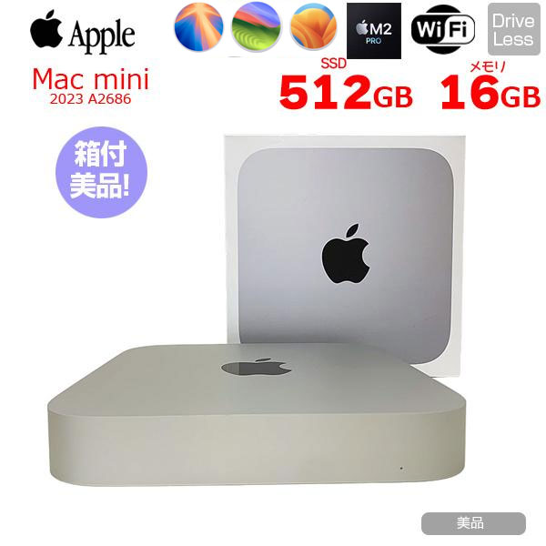 美品】Apple Mac mini メモリ16GB SSD 1TB