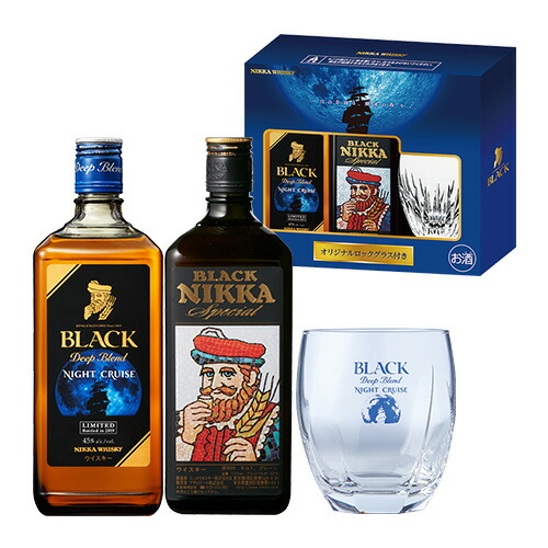 楽天市場】1セット限定 ブラックニッカ ナイトクルーズセット
