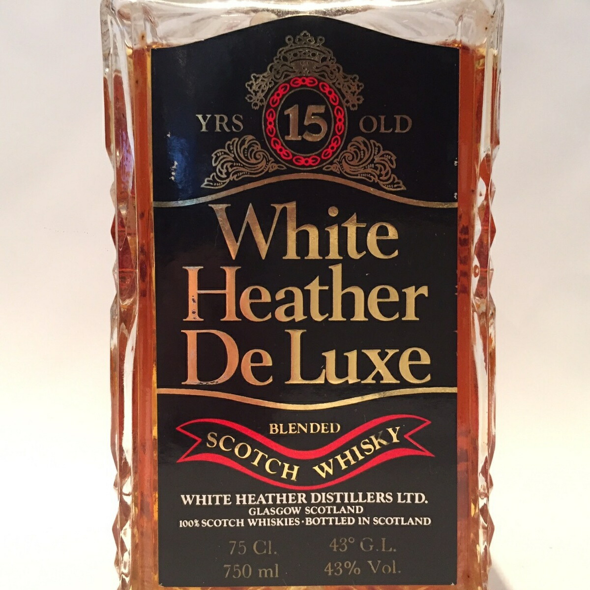 楽天市場】ホワイトヘザー デキャンターボトル White Heather De Luxe