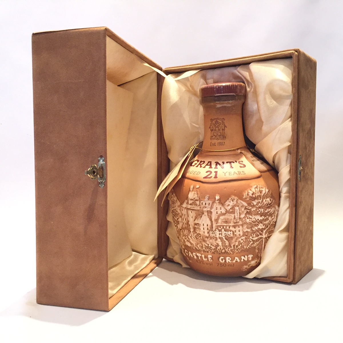 未開栓】GRANT'S グランツ 21年 陶器ボトル ウイスキー 750ml 43