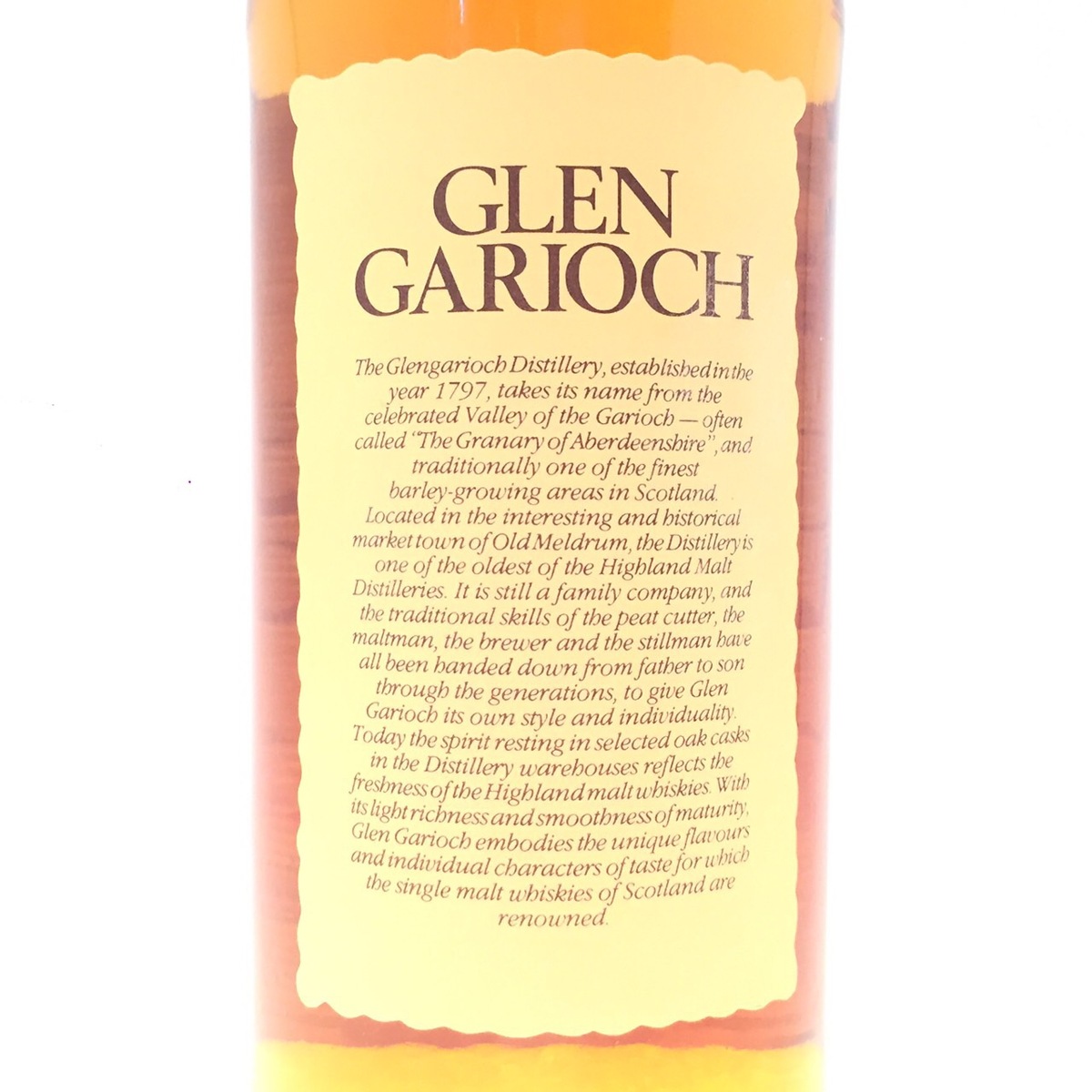 楽天市場】グレンギリー10年40% / 750mlGLEN GARIOCH10YEARS OLD40%vol