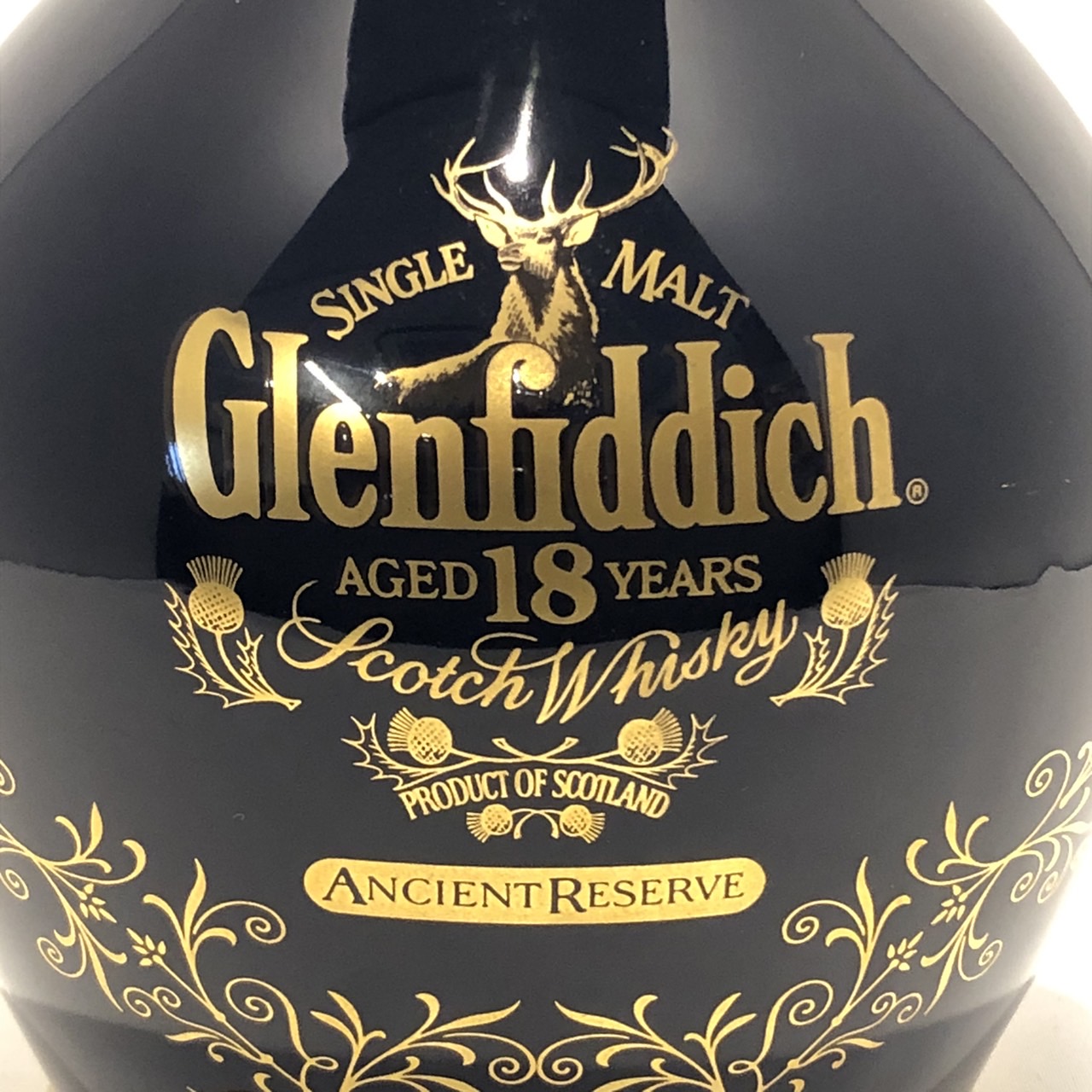 楽天市場】グレンフィディック 18年エイシェントリザーブ 青陶器ボトル