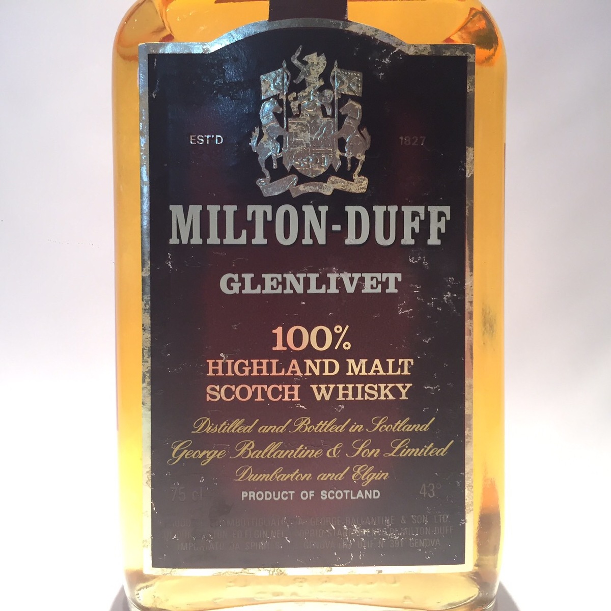 楽天市場】ミルトンダフ グレンリベットAGED 12年MILTON