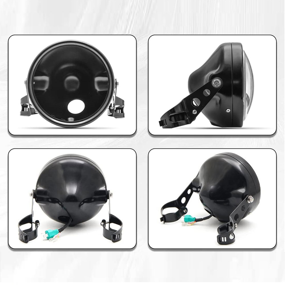 楽天市場】【7インチ ヘッドライト ハウジング ブラケット】 カスタム