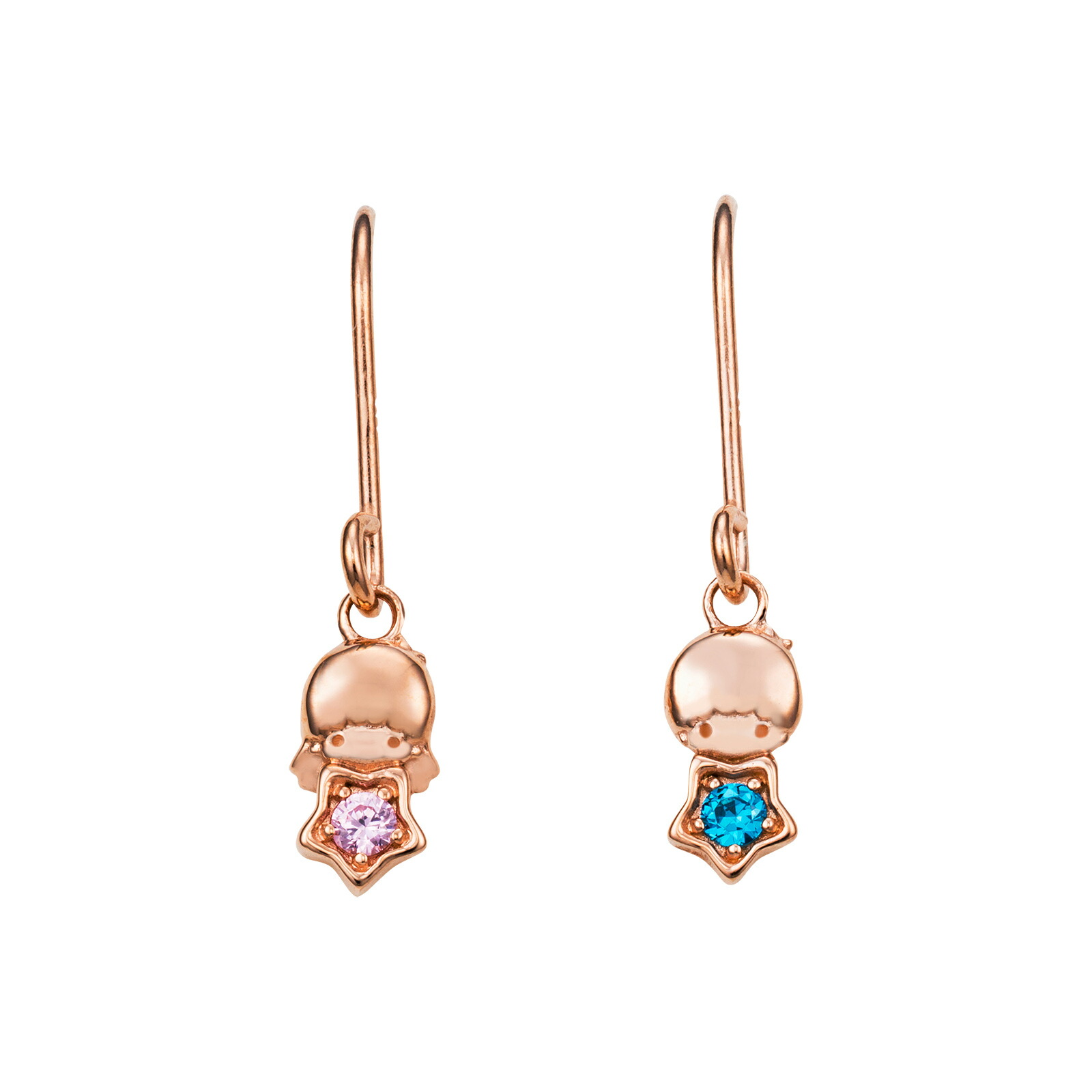 楽天市場】リトルツインスターズ ピアス 45周年記念アクセサリー 両耳