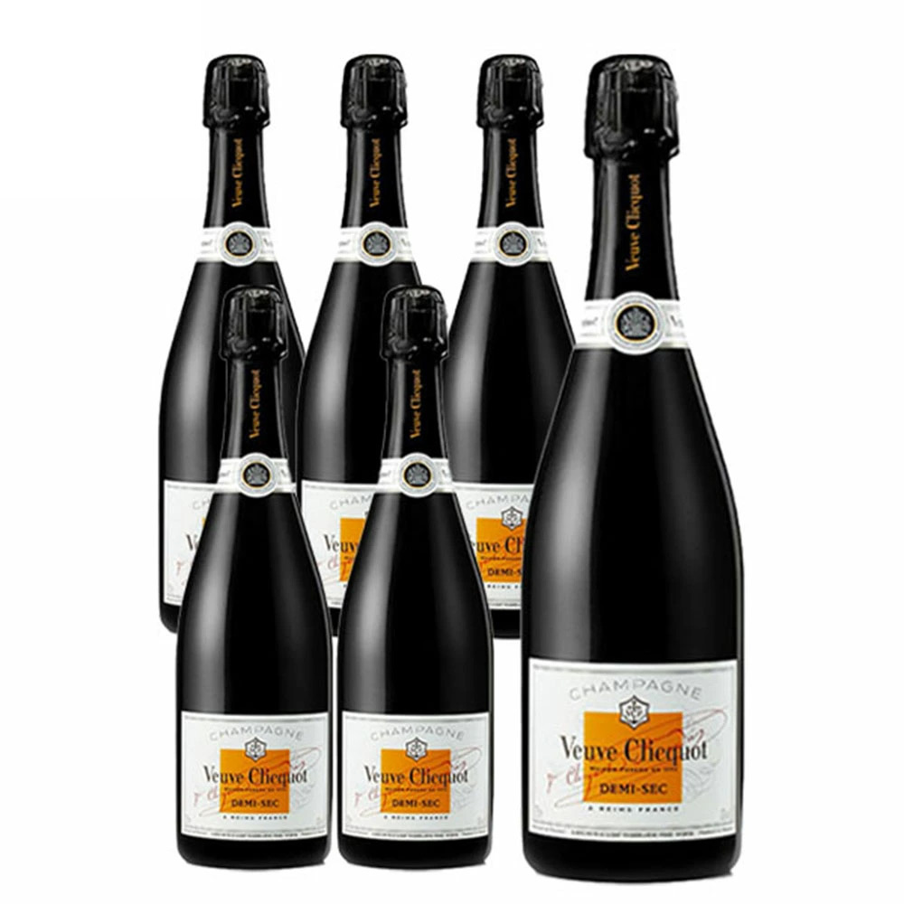 楽天市場】【6本セット】ヴーヴ クリコ ホワイトラベル ドゥミ セック