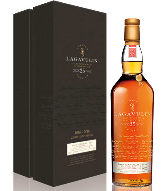 ラガヴーリ25年バイセンテナリーLAGAVULIN25yoBICENTENARY ニュー