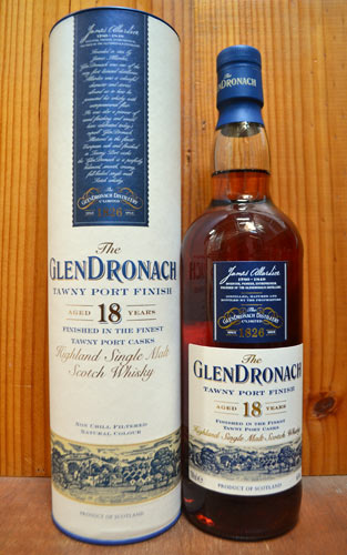 楽天市場】【箱入 正規品】グレンドロナック[18]年 トゥニー ポート樽