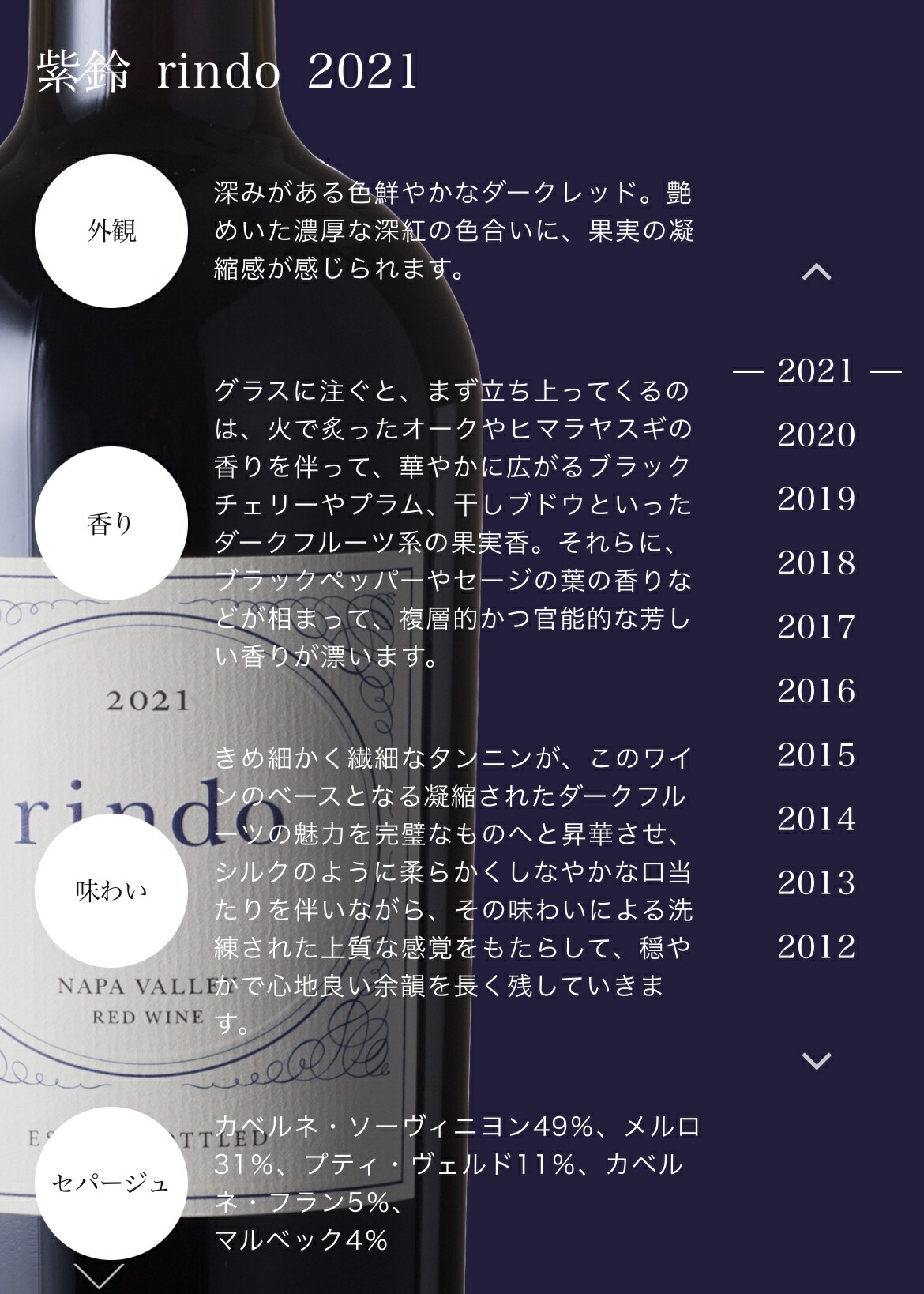 楽天市場】【正規品】ケンゾーエステート リンドウ 紫鈴 rindo 2021