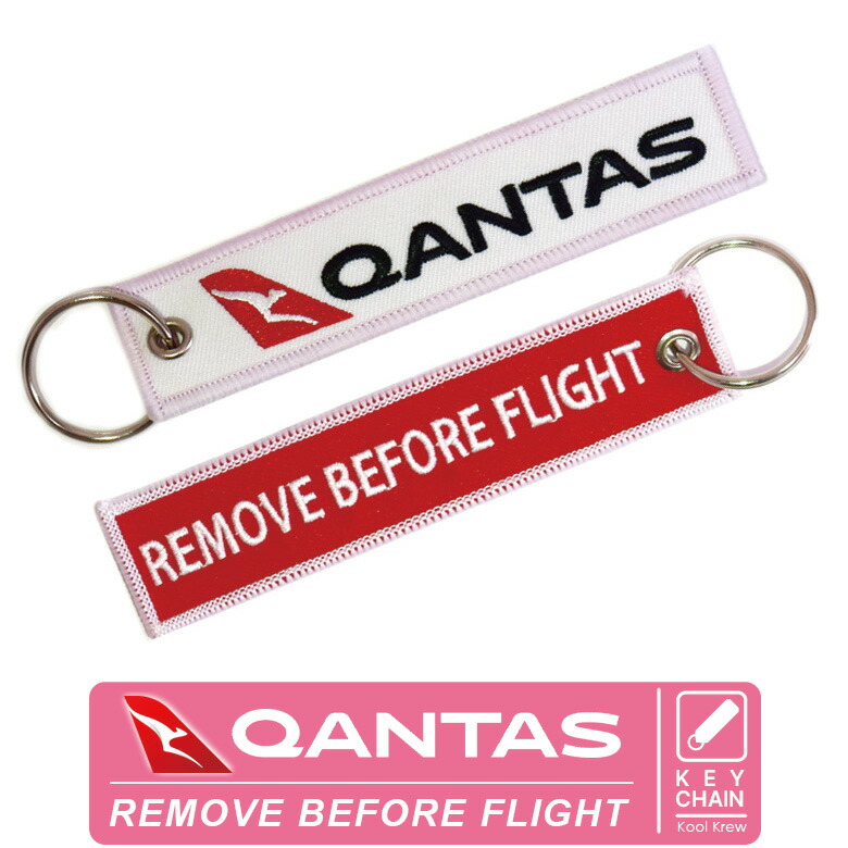 楽天市場】Kool Krew カンタス航空 Qantas Airways タグ キーホルダー