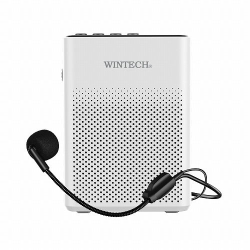 楽天市場】WINTECH ポータブルハンズフリー拡声器 KMA-20C ホワイト