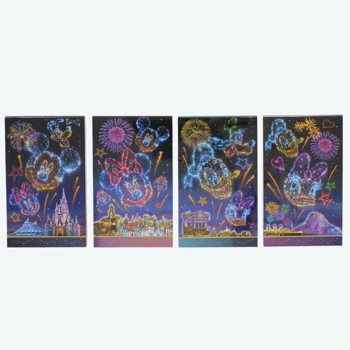 楽天市場】東京ディズニーリゾート 通販 ディズニー 夜空 メモ 4個