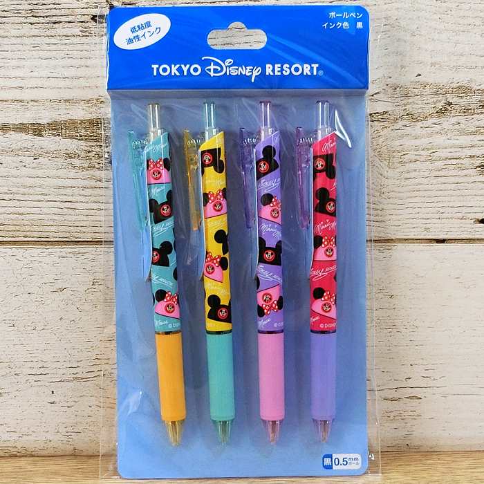 ディズニー不思議の国のアリスボールペン4本セット