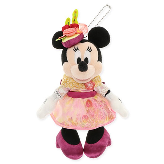 ミニーのスタイルスタジオ ぬいぐるみバッジ 春夏秋冬 TDS TDR TDL
