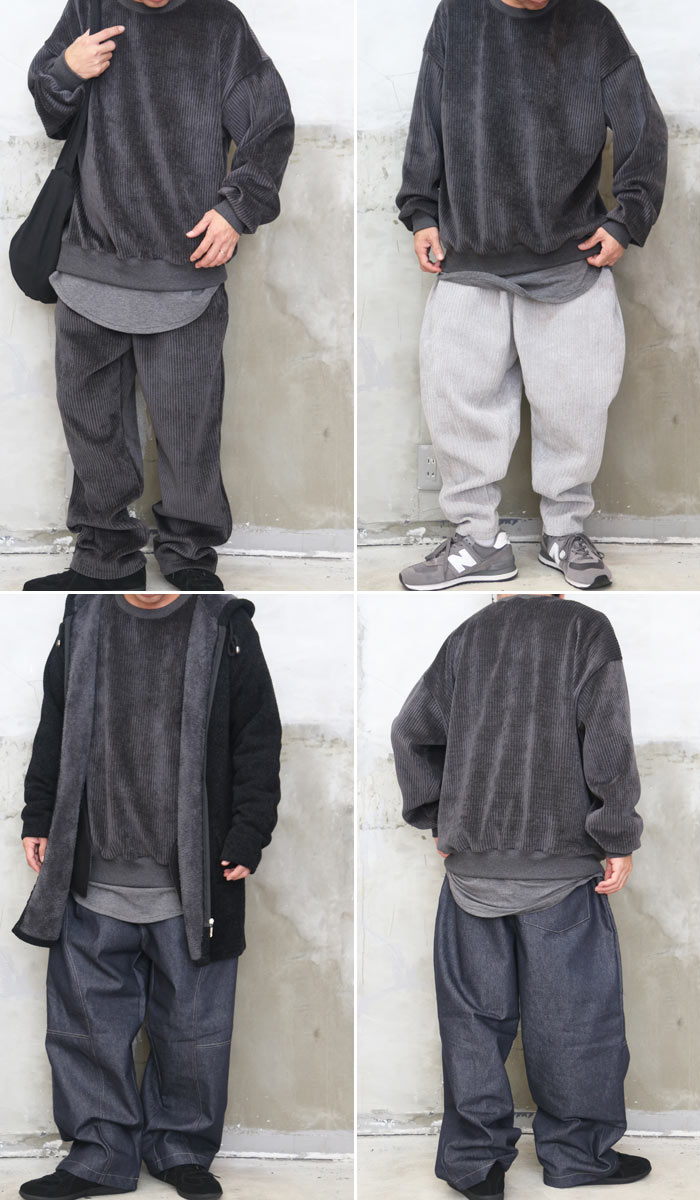 楽天市場】セレブトレーナー メンズ チャコール トレーナー 無地 無地