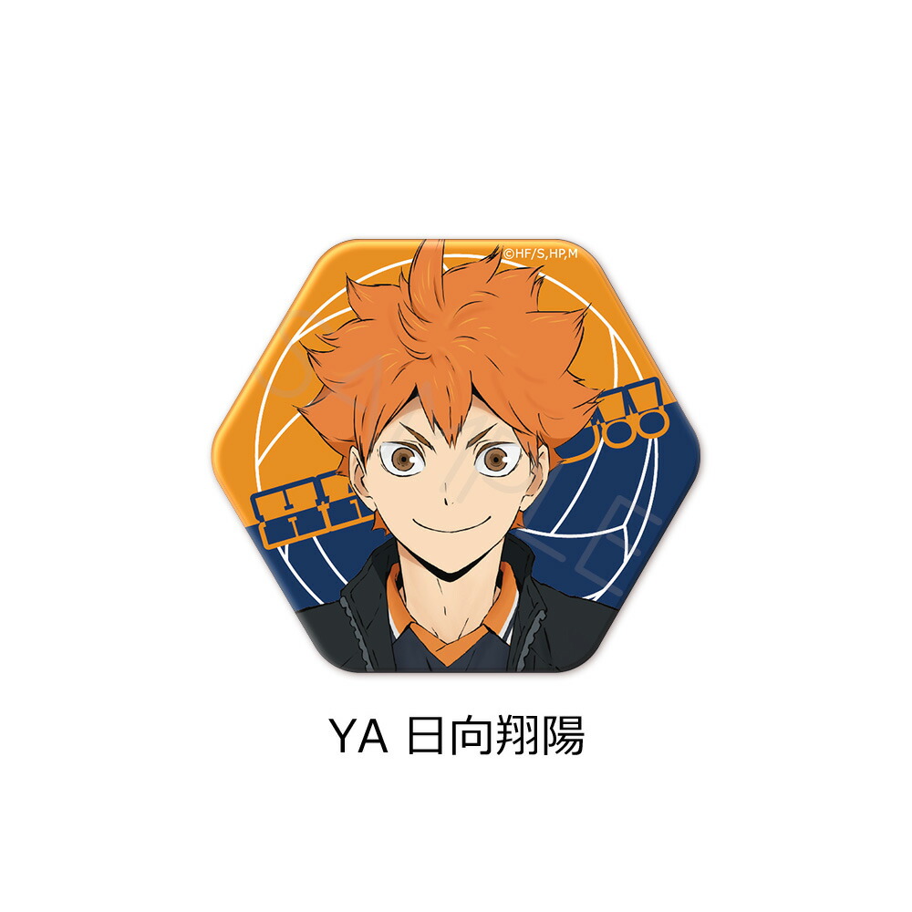 ハイキュー!! お天気版権 缶バッジ 日向翔陽 楽天市場】ハイキュー