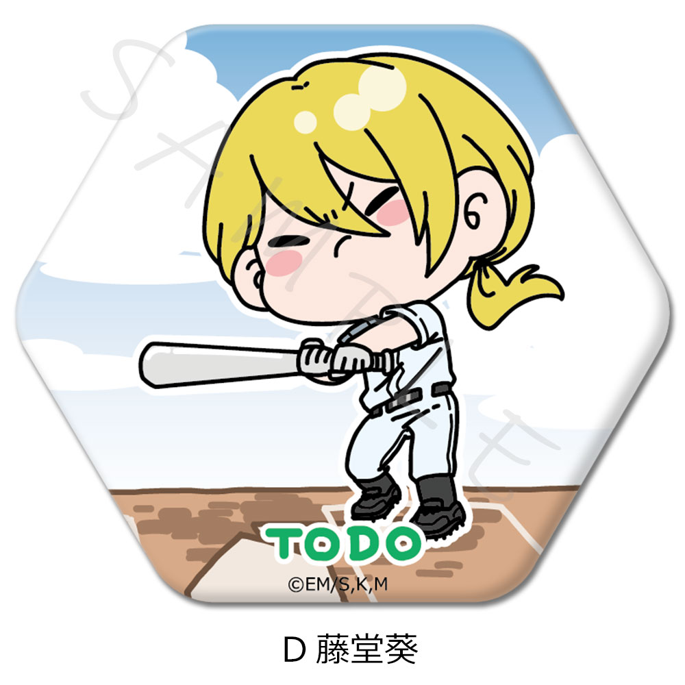 楽天市場】TVアニメ『忘却バッテリー』 六角形缶バッジ A(清峰葉流火