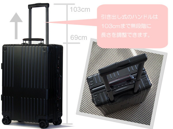 楽天市場】イノベーター innovator スーツケース（アルミキャリー