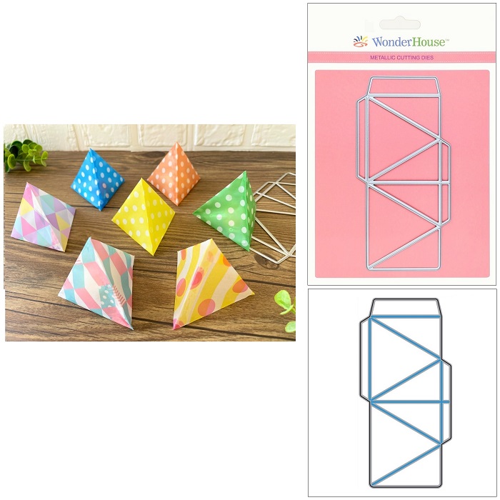 楽天市場】【426】/ワンダーハウス/ダイ（抜型）/ テトラパック 三角