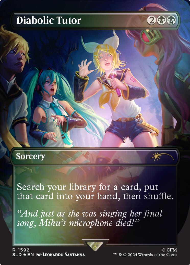 初音ミク MTG SECRET LAIR DROP 日本語版 foil Secret Lair x Hatsune