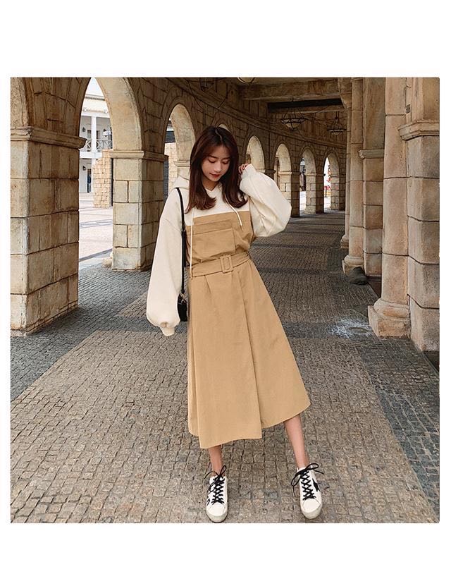 楽天市場】トレーナーワンピース レディース ゆったり 重ね着風