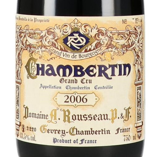 楽天市場】アルマン ルソー 2006 シャンベルタン Domaine Armand