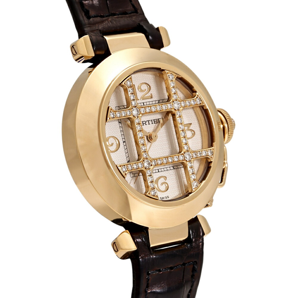 楽天市場】カルティエ Cartier ミスパシャ WJ101356 アイボリー文字盤