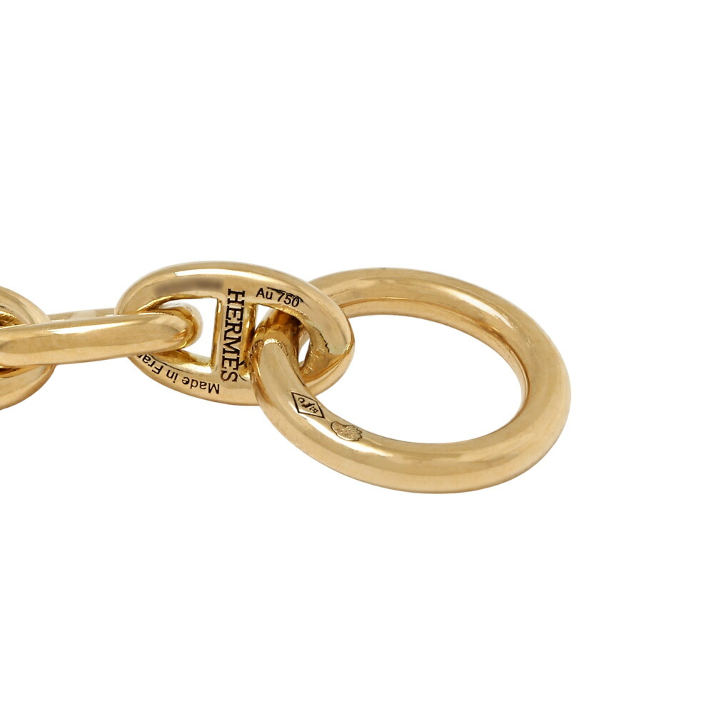 楽天市場】エルメス シェーヌダンクル TPM 24コマ K18イエローゴールド