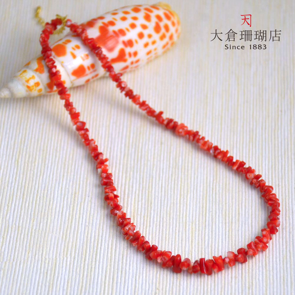 赤珊瑚 ネックレス