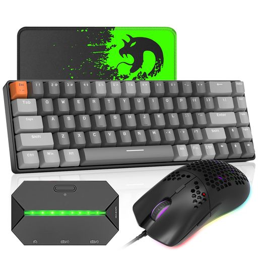 NIPOGI ミニPC キーボード マウス マウスパッド セット NIPOGI ミニPC