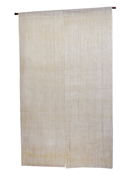 ハ*コ様 生成り 麻 のれん 約85cm幅 ハ*コ様 生成