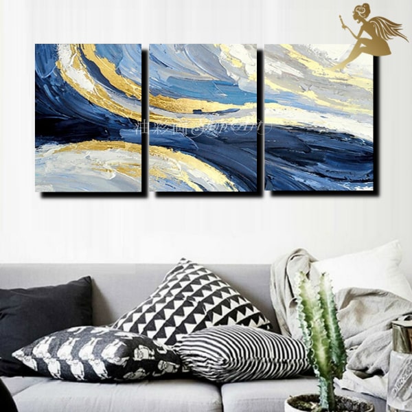 楽天市場】モダン アートパネル絵画 インテリア【送料無料】油彩画 手