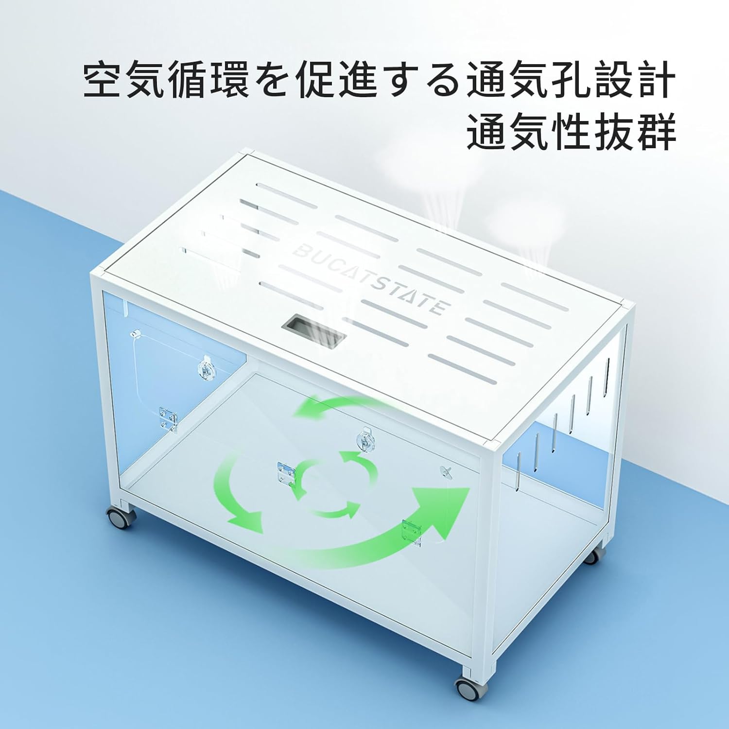 楽天市場】BUCATSTATE ハムスター メタル製 80cm ケージ 飼育 クリア