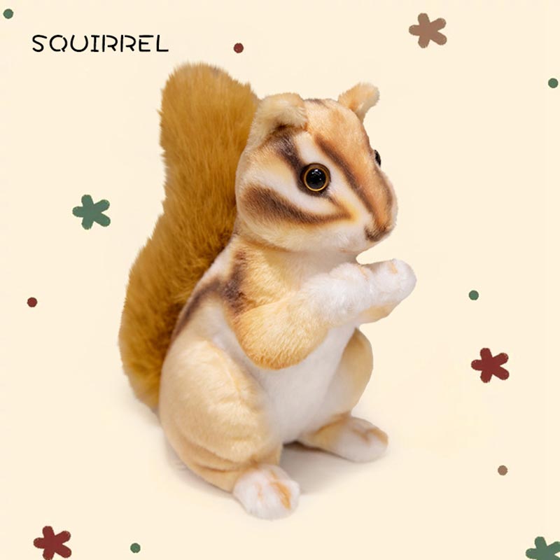 楽天市場】ぬいぐるみ リス リアル りす 栗鼠 かわいい 動物おもちゃ