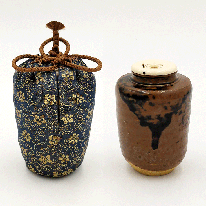 瀬戸焼 加藤重高作 志野花生 共箱 C R9115 瀬戸焼 加藤重高作 志野花生