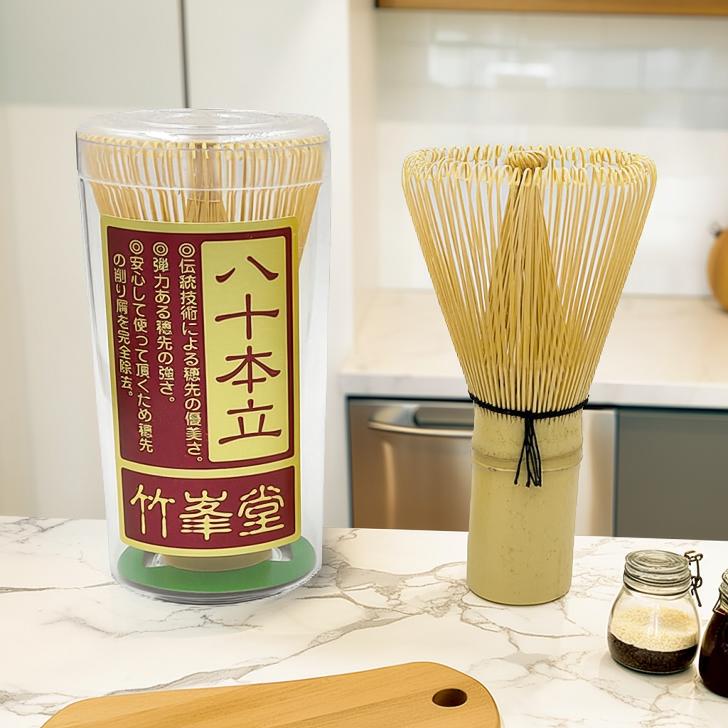 楽天市場】【竹峯堂】八十本立茶筅 プラスティック容器入 (中国製