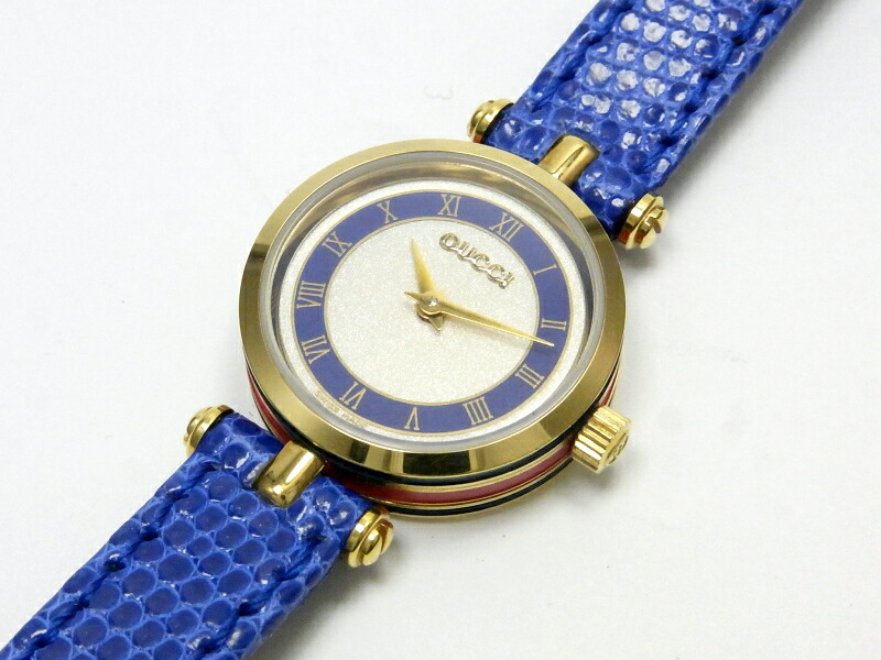 557 GUCCI グッチ時計 レディース腕時計 新品ベルト デイト シンプル