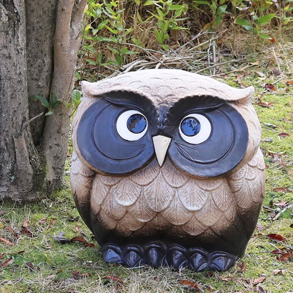 楽天市場】【今だけ限定10%OFFクーポン配布中】ふくろう 陶器ふくろう