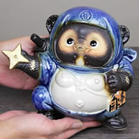 楽天市場】【今だけ限定10%OFFクーポン配布中】信楽焼 手裏剣忍者狸