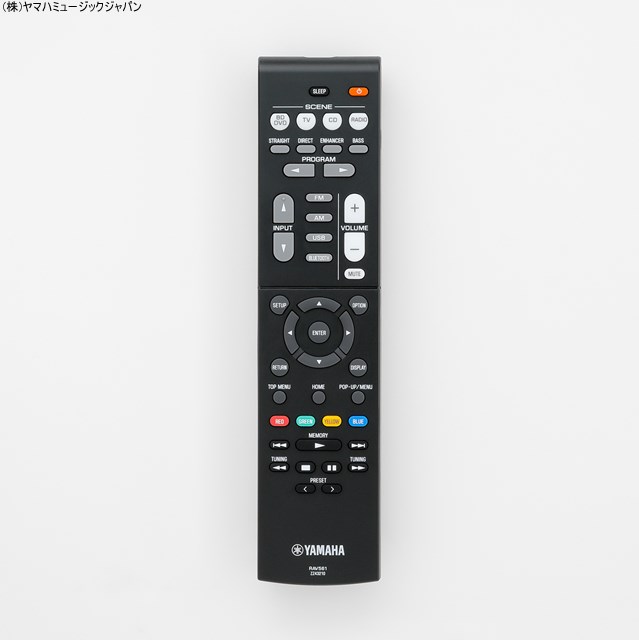 楽天市場】リモコン RAV561 RX-V385 ZZ432100 : ヤマハ楽器音響