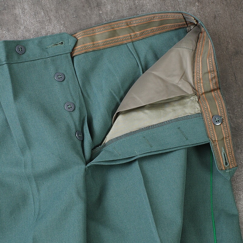 楽天市場】東ドイツ ポリス ユニフォームパンツ グリーン デッド