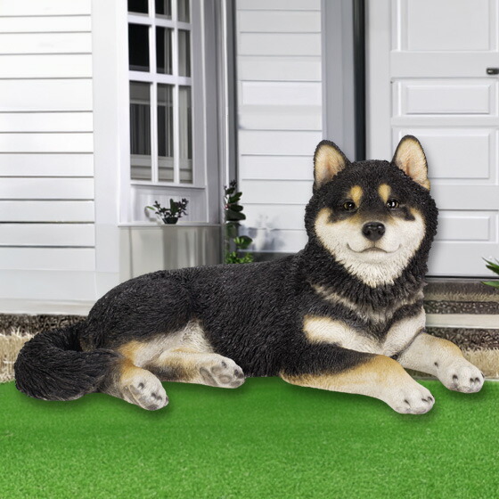 楽天市場】【お買い物マラソン・送料無料・ポイント10倍】置物 犬 柴犬