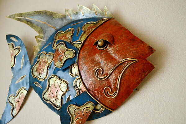 楽天市場】魚 置物（素材（インテリア）金属）の通販